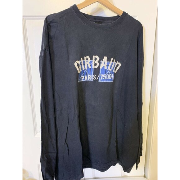 Marithe Francois Girbaud Vintage‎ 90’s Jersey Men’s Sz L Blue - Picture 5 of 6